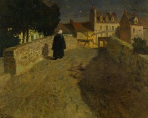 Zum Pont Lovignon (Pont Fleuri) in Quimperlé